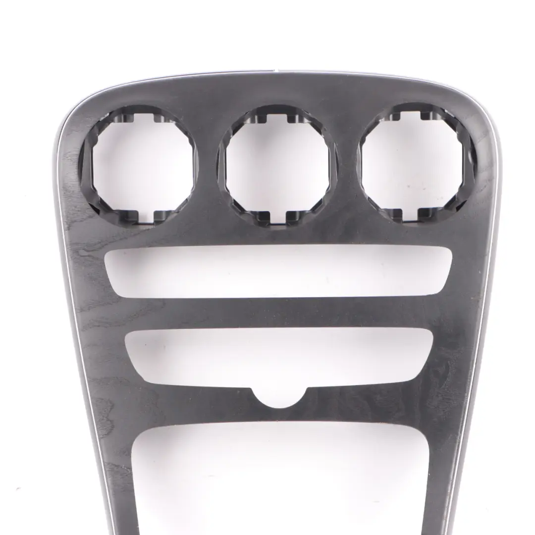 Centre Console Panel Trim Cover Black Ash Wood to Mercedes W205 with Part number A2056809504 Mercedes W205 Centre Console Panel Trim Cover Black Ash Wood - SKU rhd-A2056809504-2 - Part number A2056809504