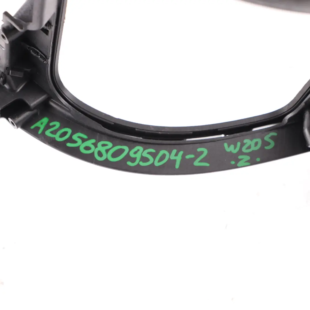 Centre Console Panel Trim Cover Black Ash Wood to Mercedes W205 with Part number A2056809504 Mercedes W205 Centre Console Panel Trim Cover Black Ash Wood - SKU rhd-A2056809504-2 - Part number A2056809504