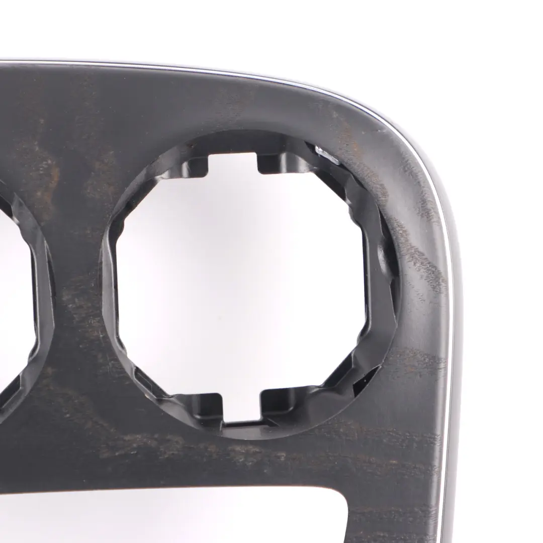 Mercedes W205 Centre Console Panel Trim Cover Black Ash Wood - SKU rhd-A2056809504-3 - Part number A2056809504