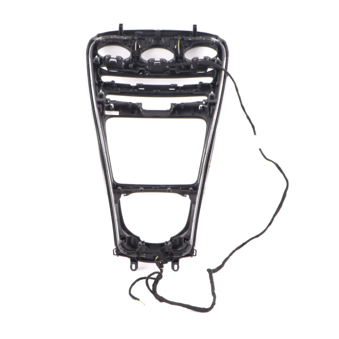 Centre Console Panel Trim Cover Black Ash Wood to Mercedes W205 with Part number A2056809504 Mercedes W205 Centre Console Panel Trim Cover Black Ash Wood - SKU rhd-A2056809504-3 - Part number A2056809504