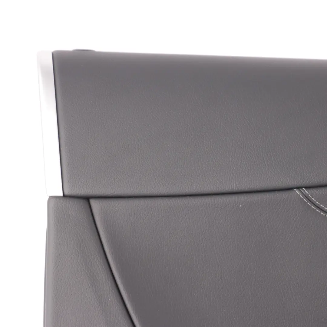 Door Card Panel Trim Front Left N/S Black Leather to Mercedes C205 with Part number A2057202715 Mercedes C205 Door Card Panel Trim Front Left N/S Black Leather - SKU rhd-A2057202715 - Part number A2057202715