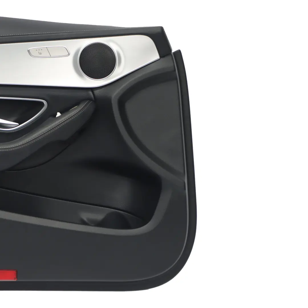 Door Card Front Left N/S Trim Panel Cover AMG Line Leather Black to Mercedes W205 with Part number A2057206911 Mercedes W205 Door Card Front Left N/S Trim Panel Cover AMG Line Leather Black - SKU rhd-A2057206911 - Part number A2057206911