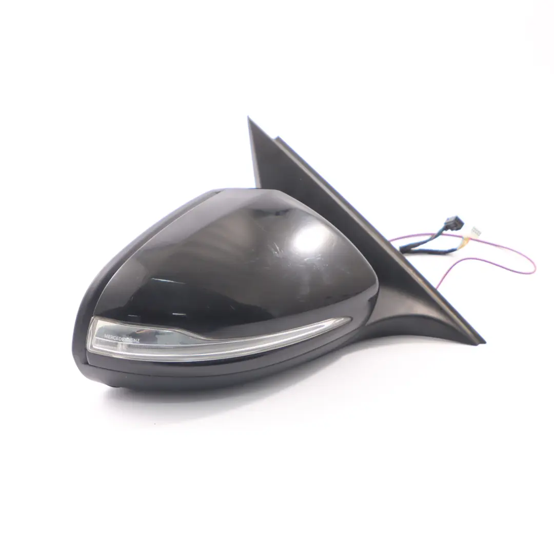 Mercedes W205 Wing Mirror Door Right O/S Outside Black - SKU rhd-A2058100005-BLK - Part number A2058100005