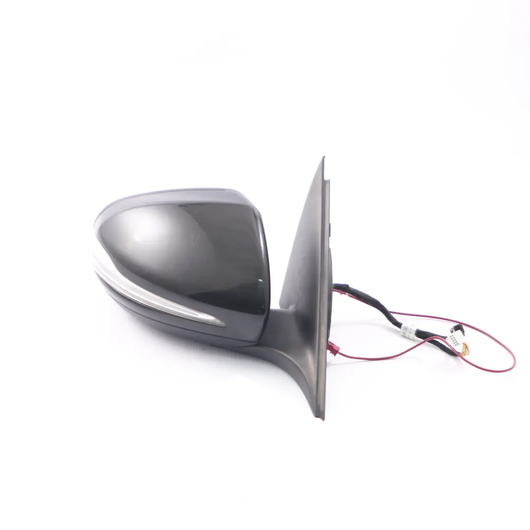 Mercedes W205 Wing Mirror Door Right O/S Outside Black - SKU rhd-A2058100005-BLK - Part number A2058100005