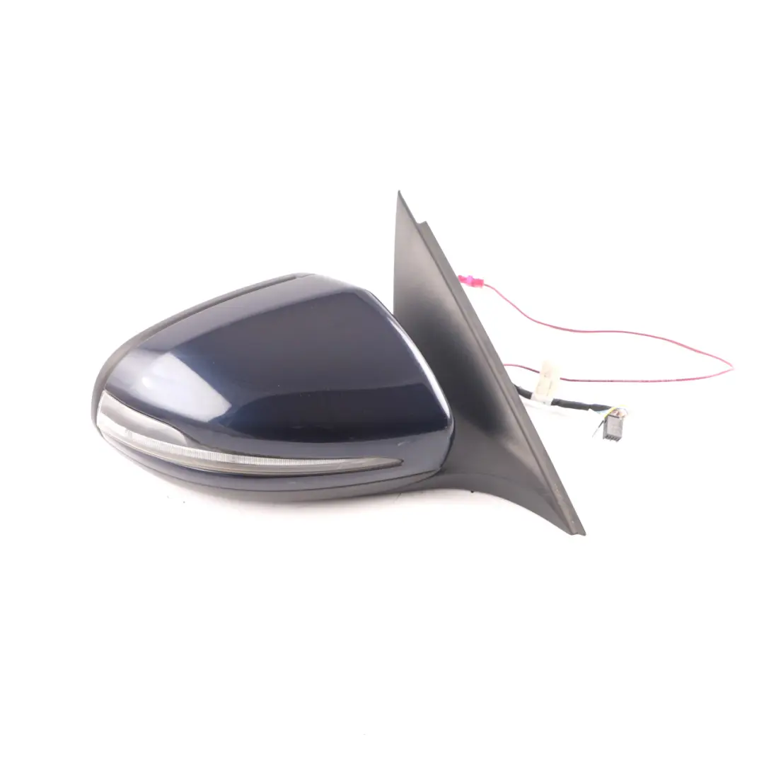 Wing Mirror Door Right O/S Outside Cavansite Blue Metallic - 890 to Mercedes W205 with Part number A2058100005 Mercedes W205 Wing Mirror Door Right O/S Outside Cavansite Blue Metallic - 890 - SKU rhd-A2058100005-CVB - Part number A2058100005