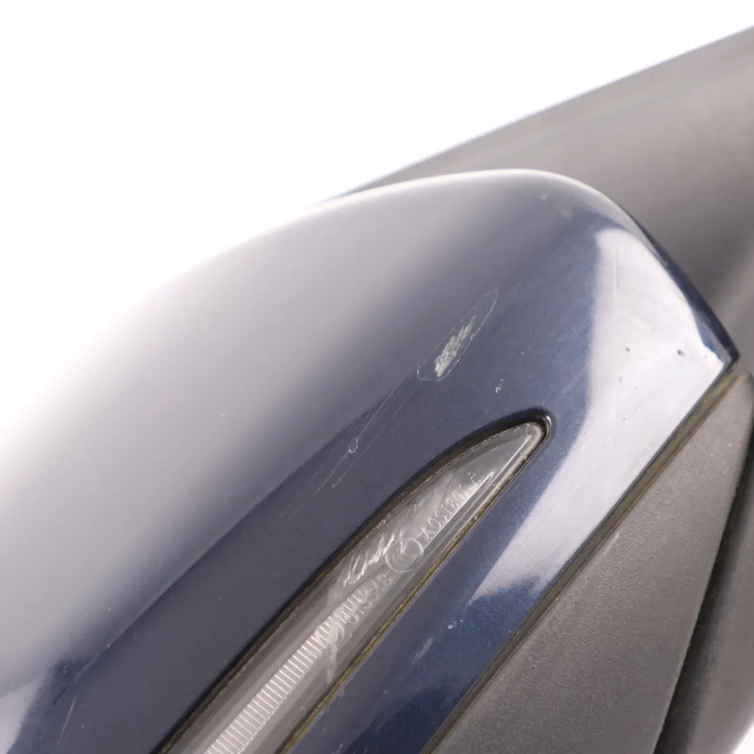 Wing Mirror Door Right O/S Outside Cavansite Blue Metallic - 890 to Mercedes W205 with Part number A2058100005 Mercedes W205 Wing Mirror Door Right O/S Outside Cavansite Blue Metallic - 890 - SKU rhd-A2058100005-CVB - Part number A2058100005
