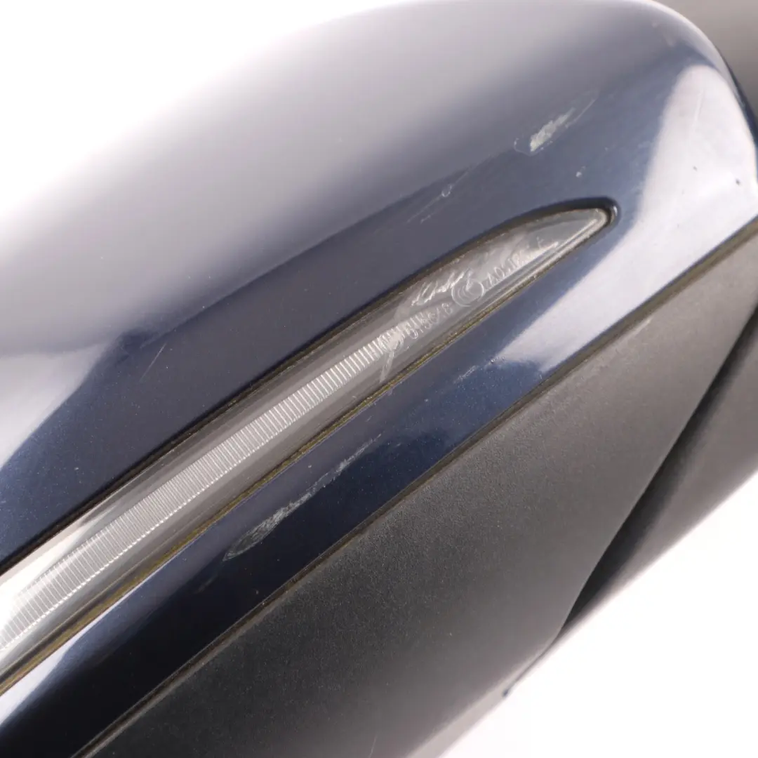 Wing Mirror Door Right O/S Outside Cavansite Blue Metallic - 890 to Mercedes W205 with Part number A2058100005 Mercedes W205 Wing Mirror Door Right O/S Outside Cavansite Blue Metallic - 890 - SKU rhd-A2058100005-CVB - Part number A2058100005