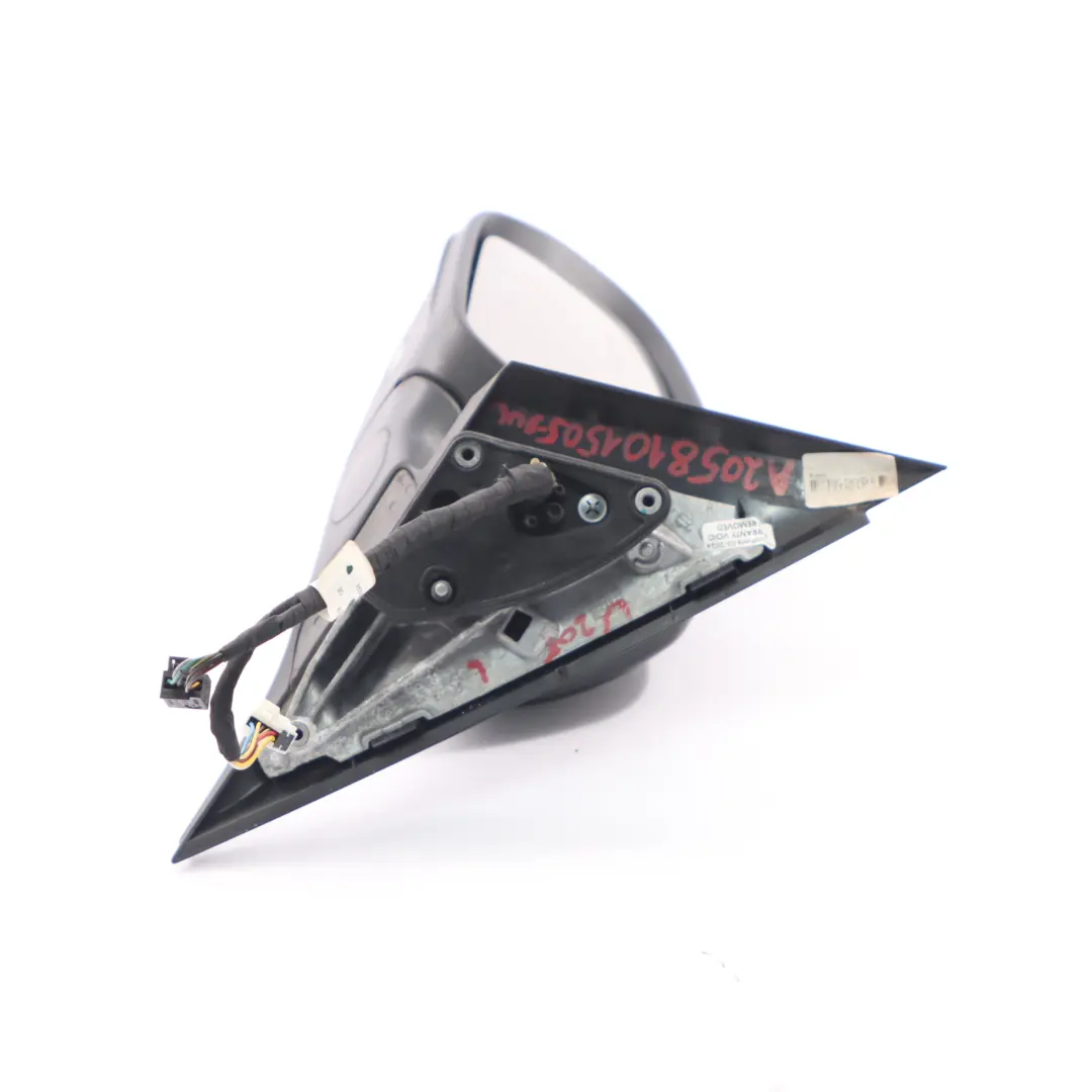 Mercedes W205 Wing Mirror Door Left N/S Outside Black - SKU rhd-A2058101505-BLK - Part number A2058101505