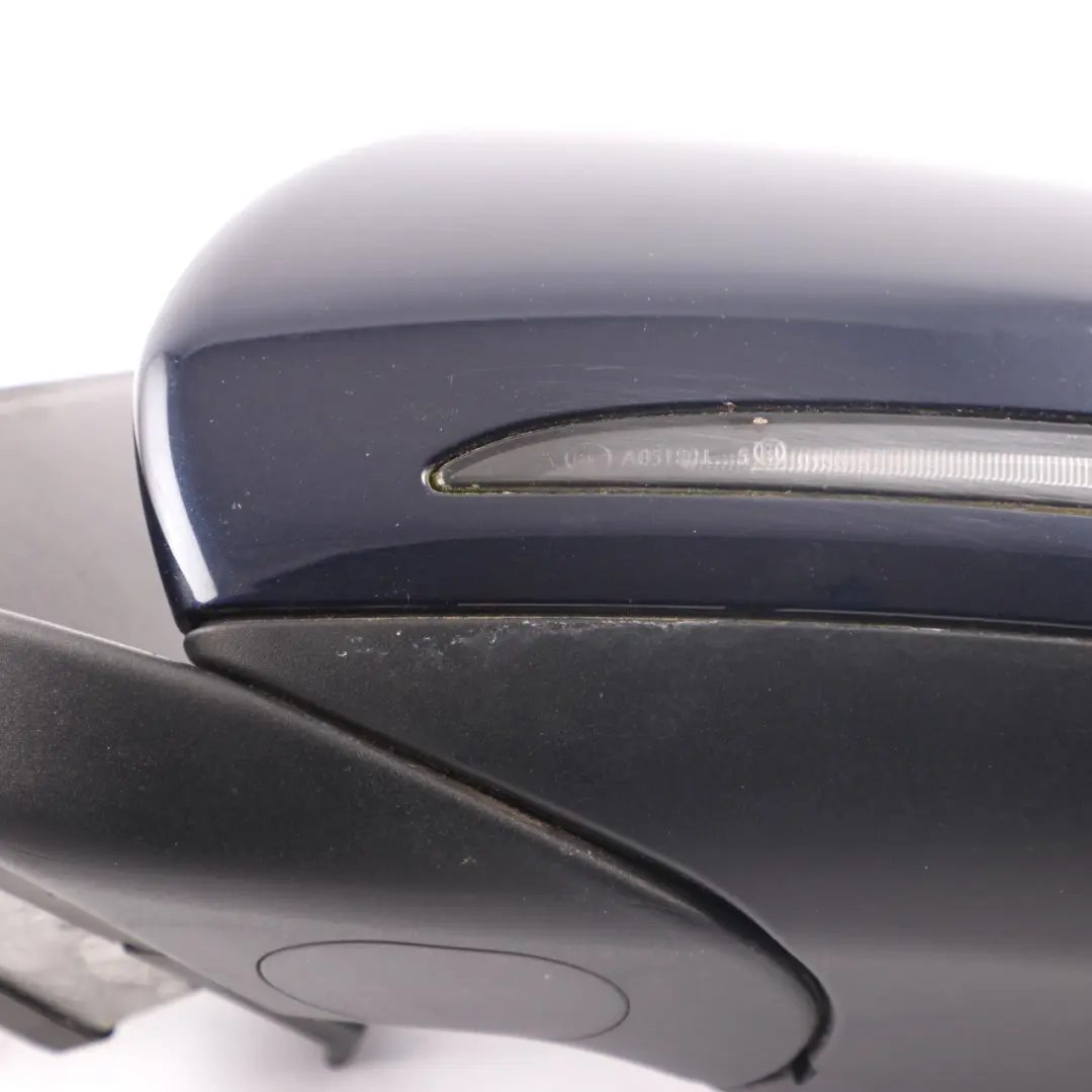 Mercedes W205 Wing Mirror Door Left N/S Outside Cavansite Blue Metallic - 890 - SKU rhd-A2058101505-CVB - Part number A2058101505