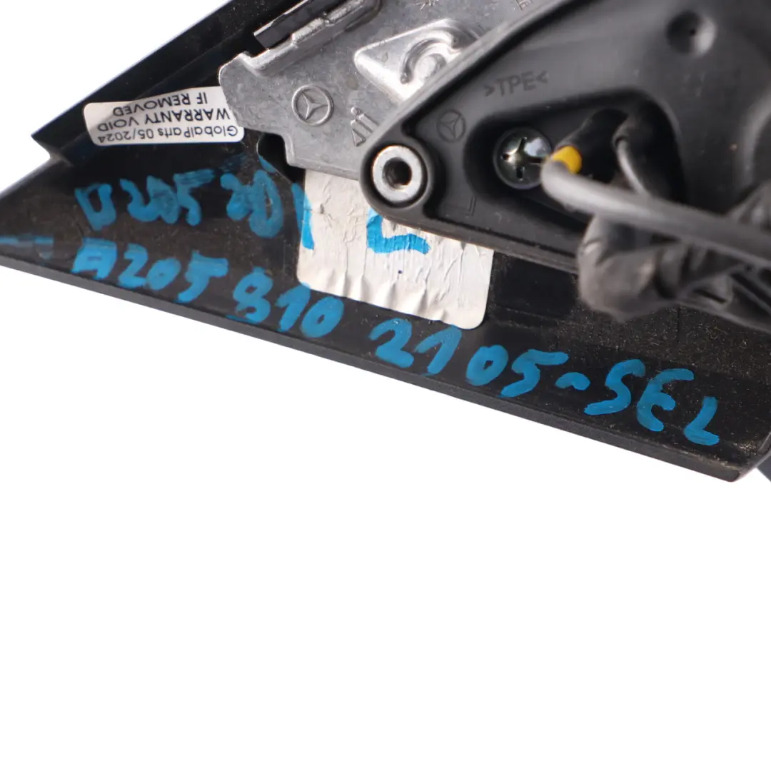 Mercedes W205 Wing Mirror Door Left N/S Outside Mirror Black - SKU rhd-A2058102105-SEL - Part number A2058102105