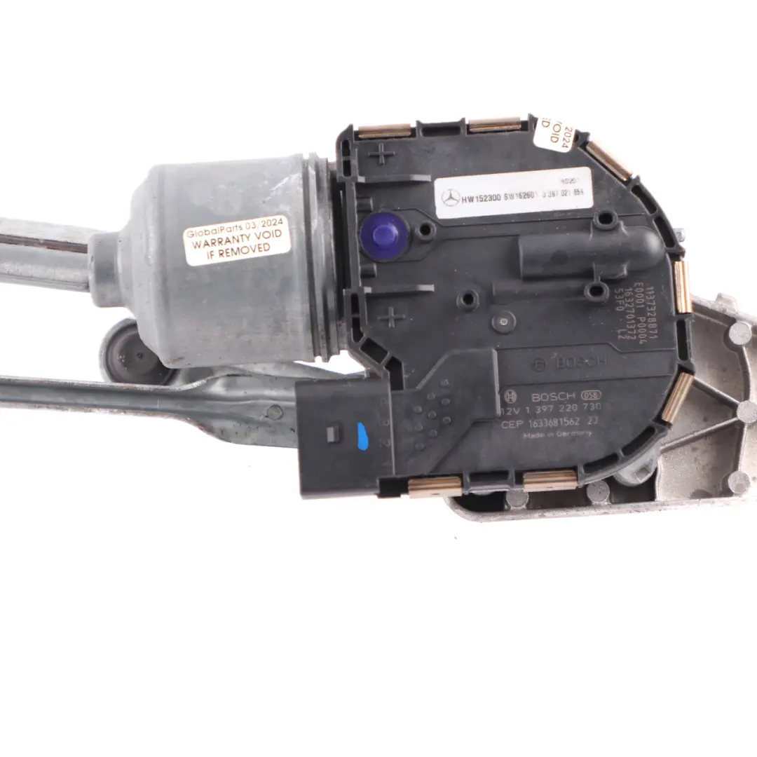  Wiper Linkage Mercedes W205 Windscreen Front Mechanism Motor - SKU rhd-A2058208202 - Part number A2058208202