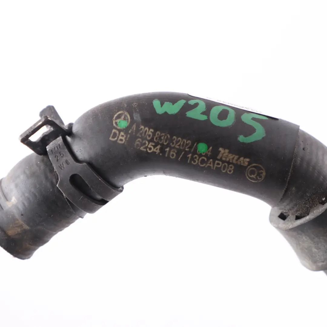Heater Hose Mercedes W205 Return Line From Heat Exchanger To Holder to with Part number A2058303202 Heater Hose Mercedes W205 Return Line From Heat Exchanger To Holder - SKU rhd-A2058303202 - Part number A2058303202