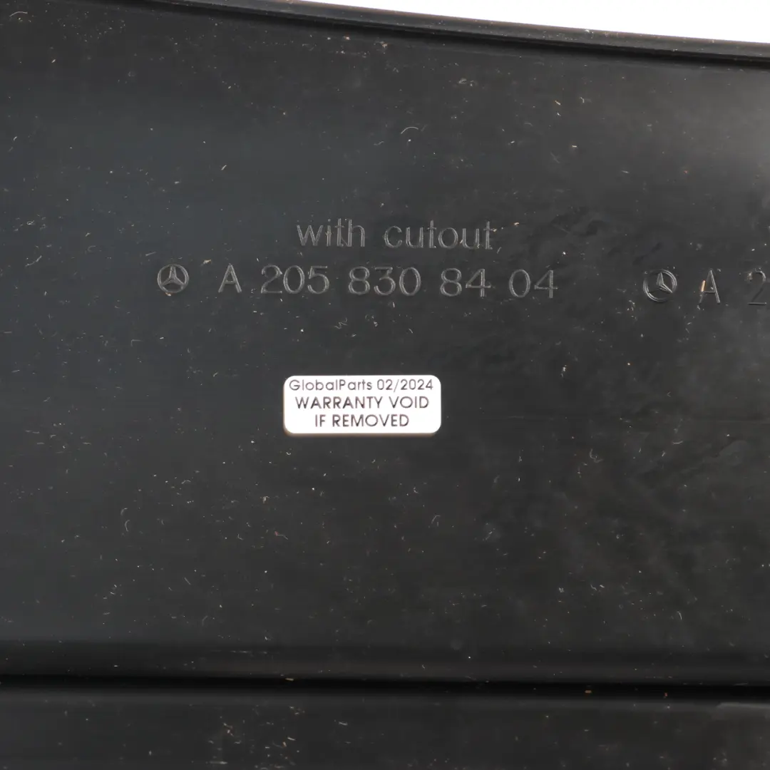 Mercedes W205 Water Baffle Right O/S Ventilation Scuttle Panel RHD - SKU rhd-A2058308404 - Part number A2058308404