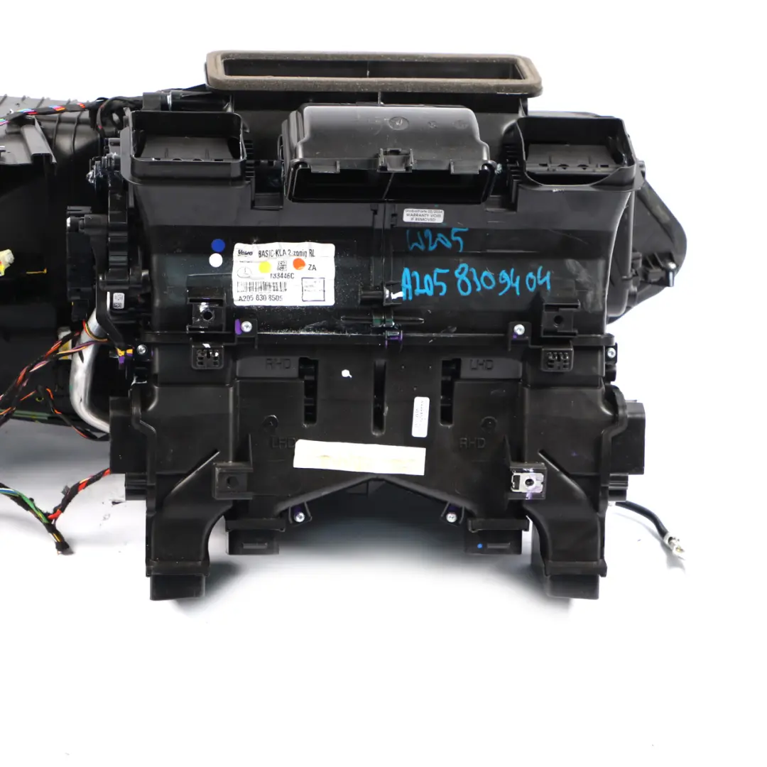 Conditioning Heater Matrix Unit Heater Housing Box to Mercedes W205 W213 Air with Part number A2058309404 Mercedes W205 W213 Air Conditioning Heater Matrix Unit Heater Housing Box - SKU rhd-A2058309404 - Part number A2058309404