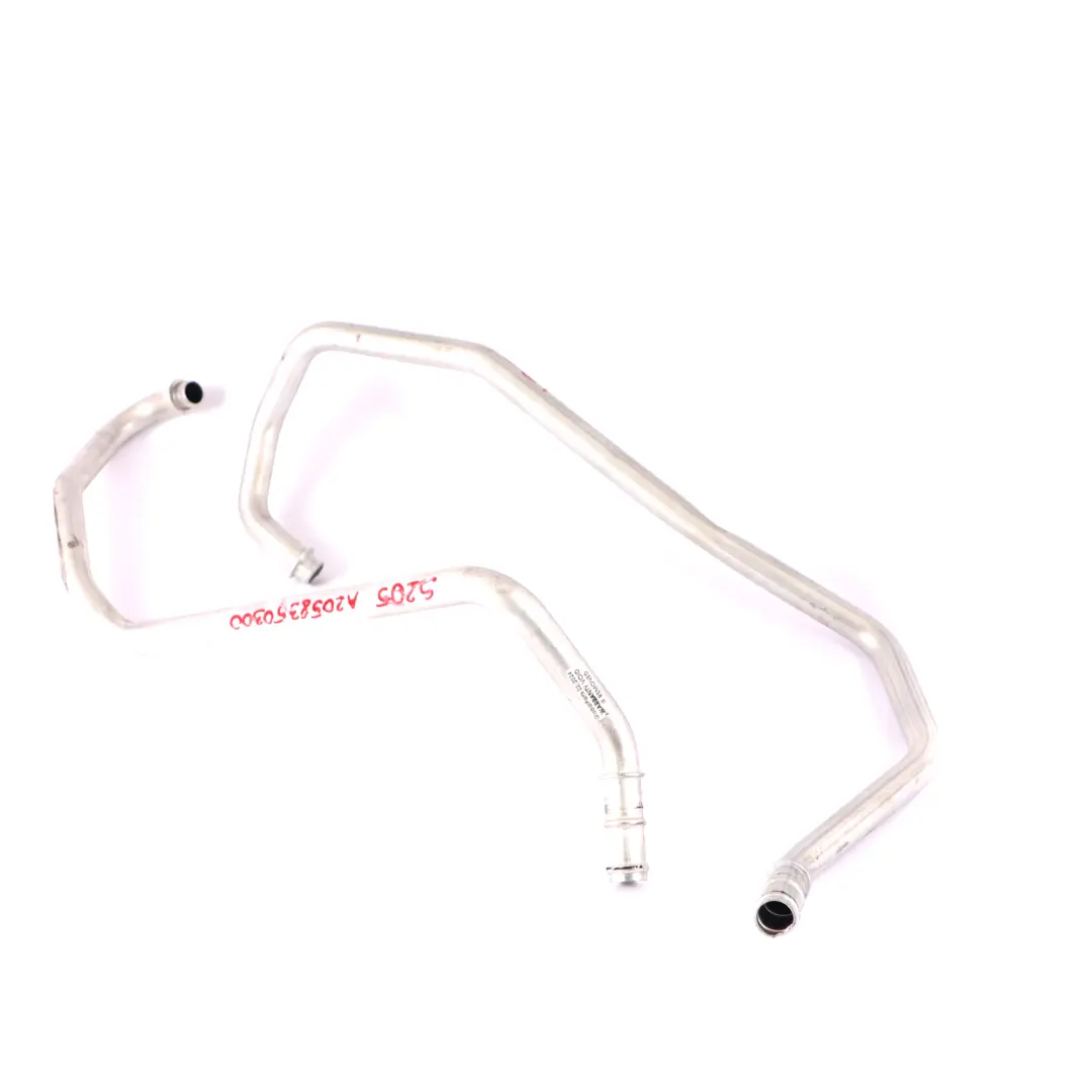Heater Hose Mercedes W205 Heater Matrix Heat Exchanger Pipe Line to with Part number A2058350300 Heater Hose Mercedes W205 Heater Matrix Heat Exchanger Pipe Line - SKU rhd-A2058350300 - Part number A2058350300