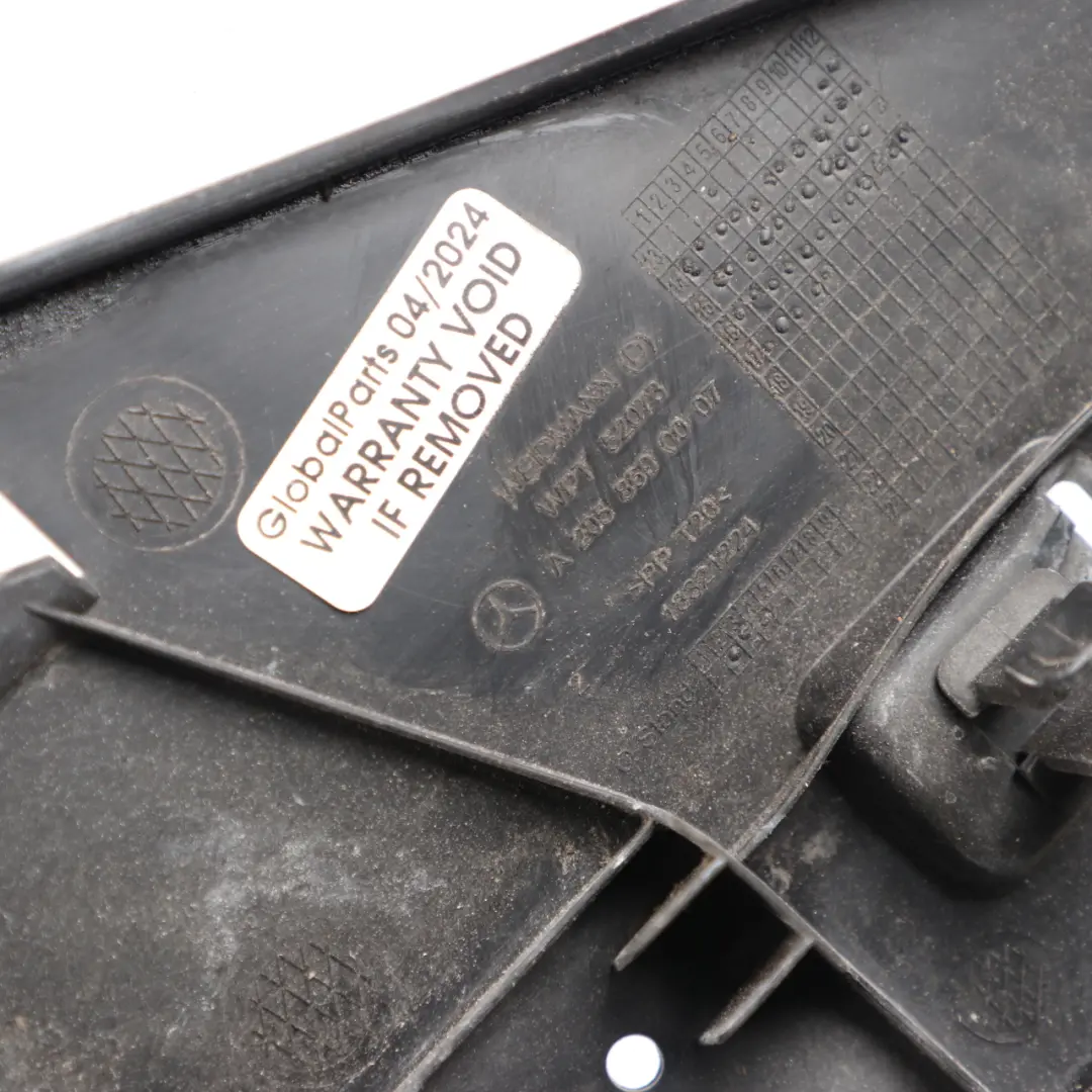 Mercedes W205 Windscreen Windshield Wiper Cover Trim Panel Holder - SKU rhd-A2058690007 - Part number A2058690007