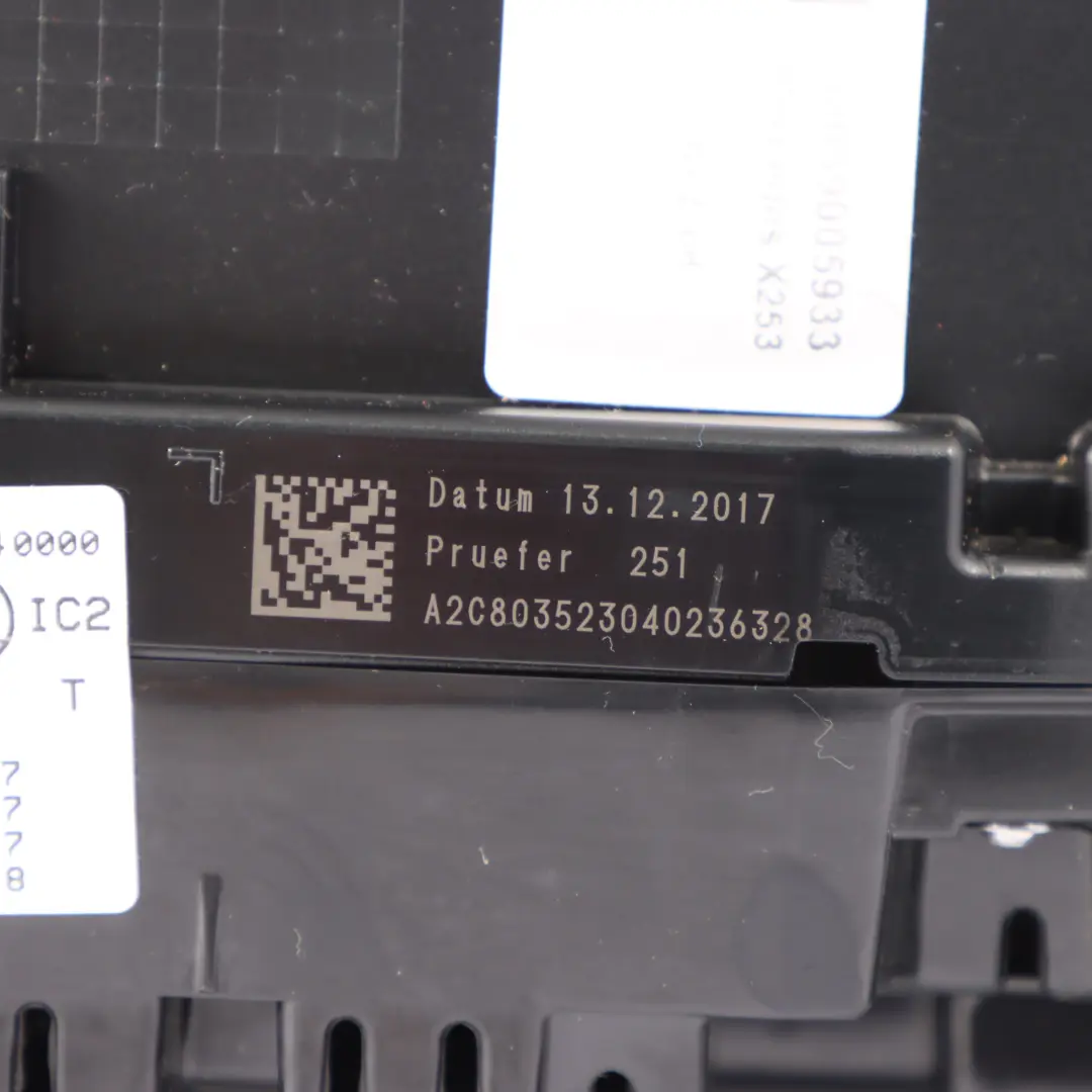 Instrument Cluster Speedo Clocks Automatic to Mercedes C253 Diesel with Part number A2059005933 Mercedes C253 Diesel Instrument Cluster Speedo Clocks Automatic - SKU rhd-A2059005933 - Part number A2059005933