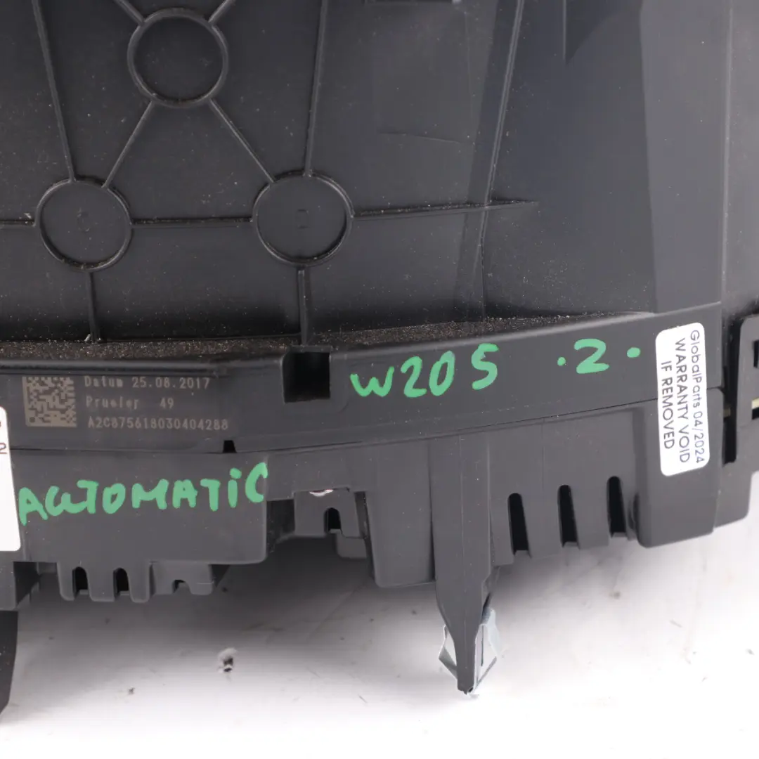 Instrument Cluster Speedo Clocks Automatic to Mercedes W205 X253 Diesel with Part number A2059007133 Mercedes W205 X253 Diesel Instrument Cluster Speedo Clocks Automatic - SKU rhd-A2059007133 - Part number A2059007133