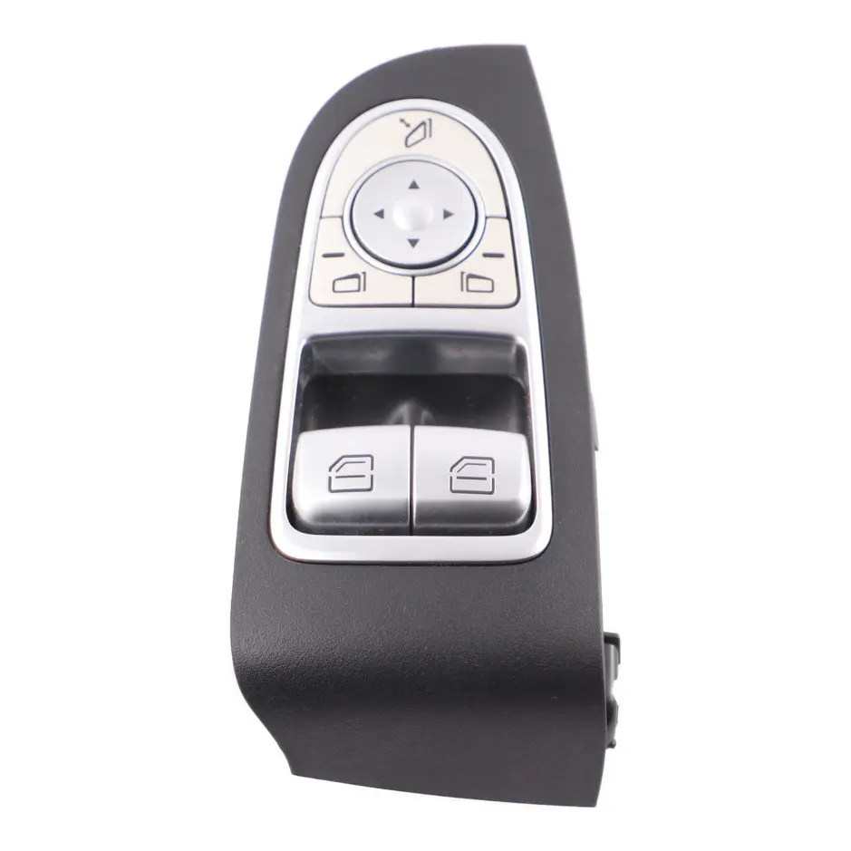 Window Lifter Switch Front Driver Side Control Panel to Mercedes C205 with Part number A2059057011 Mercedes C205 Window Lifter Switch Front Driver Side Control Panel - SKU rhd-A2059057011 - Part number A2059057011