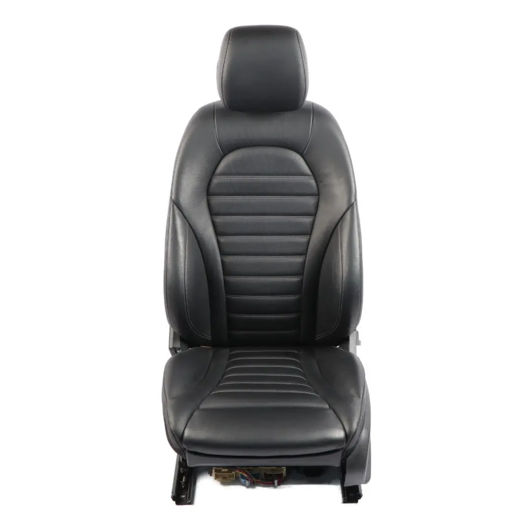  Front Seat Mercedes W205 S205 AMG Line Heated Left N/S Leather Black Memory - SKU rhd-A2059106112-3 - Part number A2059106112