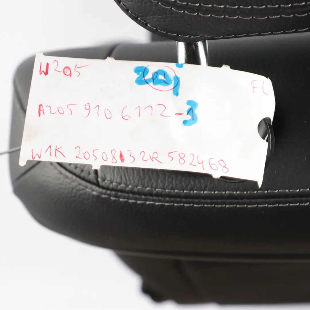  Front Seat Mercedes W205 S205 AMG Line Heated Left N/S Leather Black Memory - SKU rhd-A2059106112-3 - Part number A2059106112