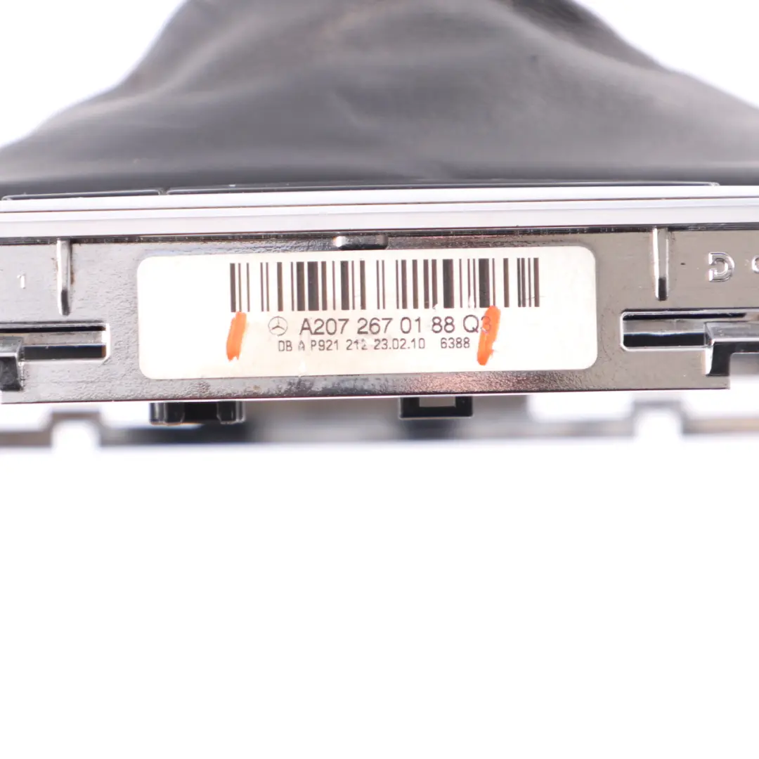 Lever Mercedes C207 W207 Shift Selector Cover Knob Automatic to Gear with Part number A2072670188 Gear Lever Mercedes C207 W207 Shift Selector Cover Knob Automatic - SKU rhd-A2072670188 - Part number A2072670188