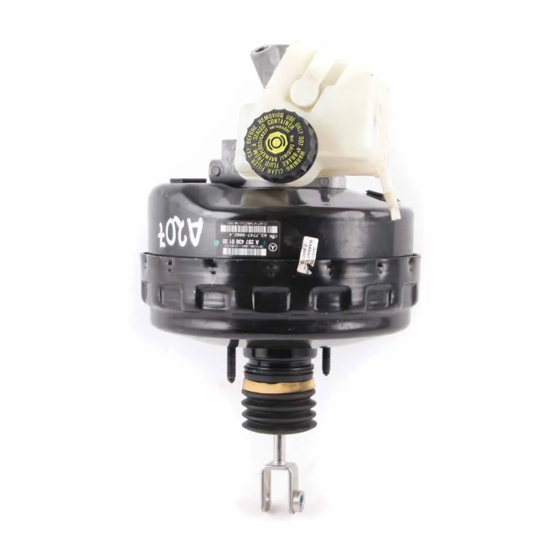 Brake Servo Mercedes W207 A207 C207 Booster Master Cylinder to with Part number A2074300130 Brake Servo Mercedes W207 A207 C207 Booster Master Cylinder - SKU rhd-A2074300130 - Part number A2074300130