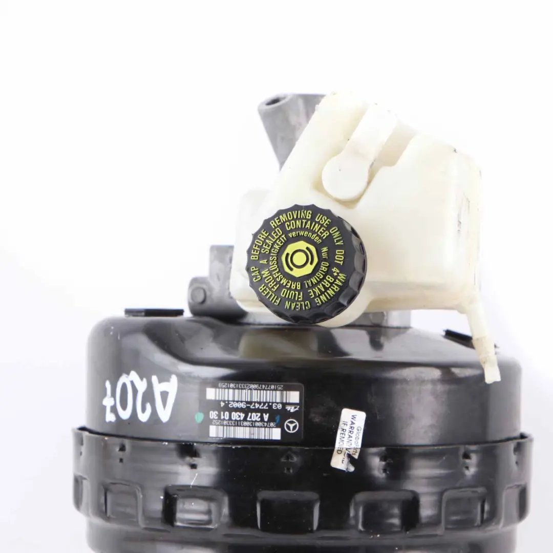  Brake Servo Mercedes W207 A207 C207 Booster Master Cylinder - SKU rhd-A2074300130 - Part number A2074300130