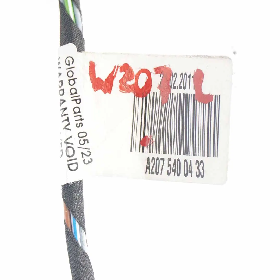 W207 Door Cable Wiring Harness Loom Front Left Door N/S to Mercedes with Part number A2075400433 Mercedes W207 Door Cable Wiring Harness Loom Front Left Door N/S - SKU rhd-A2075400433 - Part number A2075400433