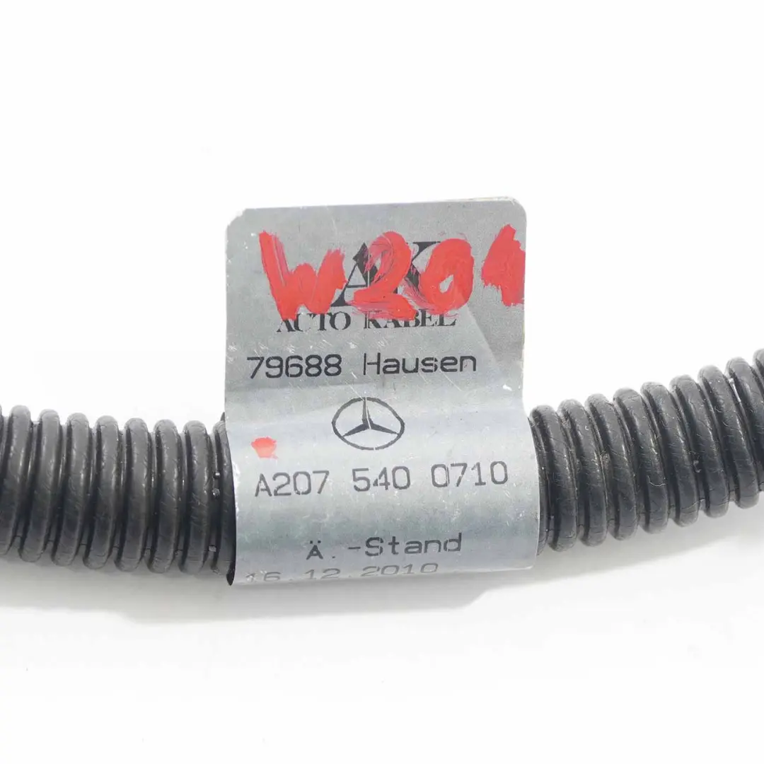 Battery Cable Mercedes W204 W207 Starter Alternator Wiring Harness - SKU rhd-A2075400710 - Part number A2075400710