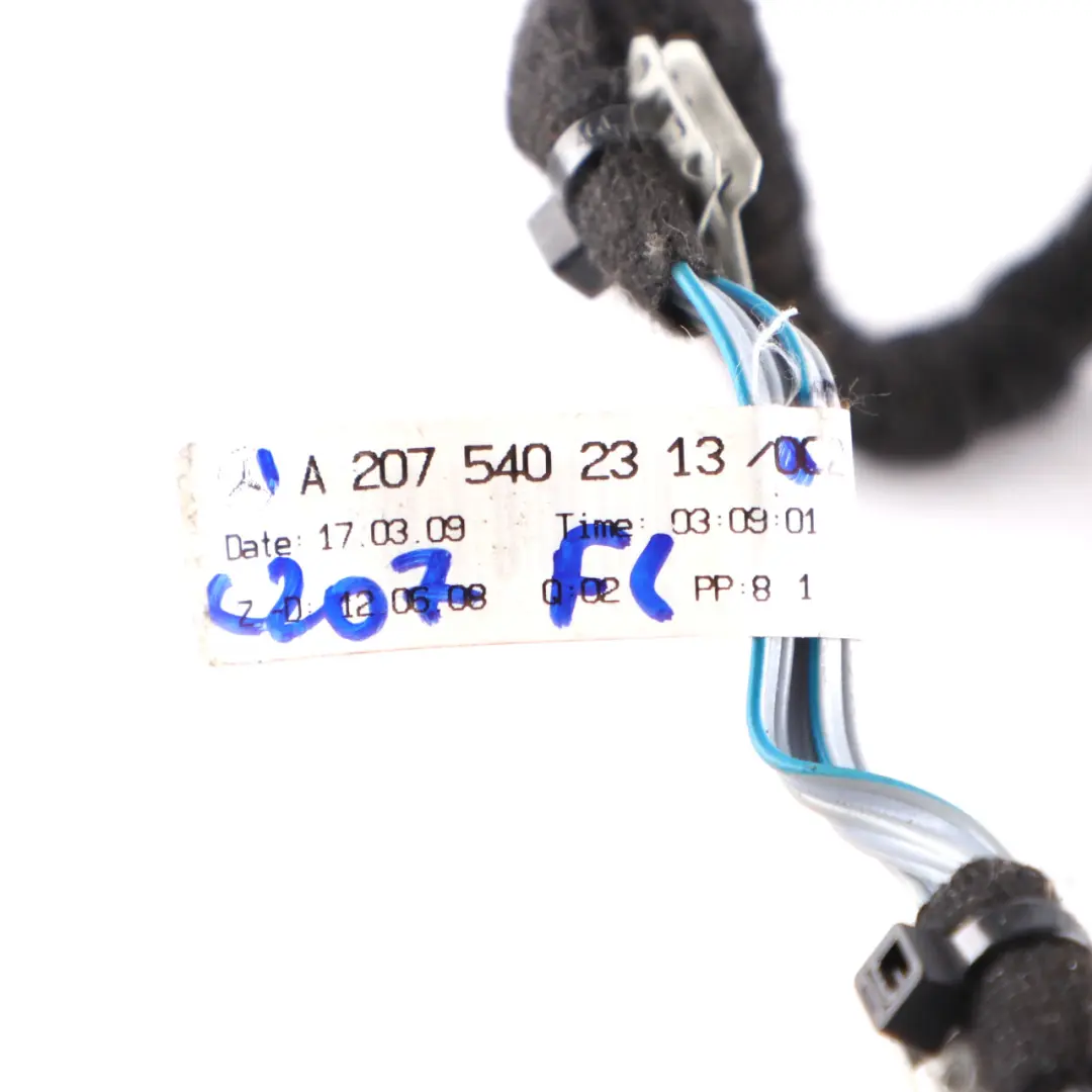 Door Cable Wiring Harness Loom Front Left N/S to Mercedes C207 with Part number A2075402313 Mercedes C207 Door Cable Wiring Harness Loom Front Left N/S - SKU rhd-A2075402313 - Part number A2075402313