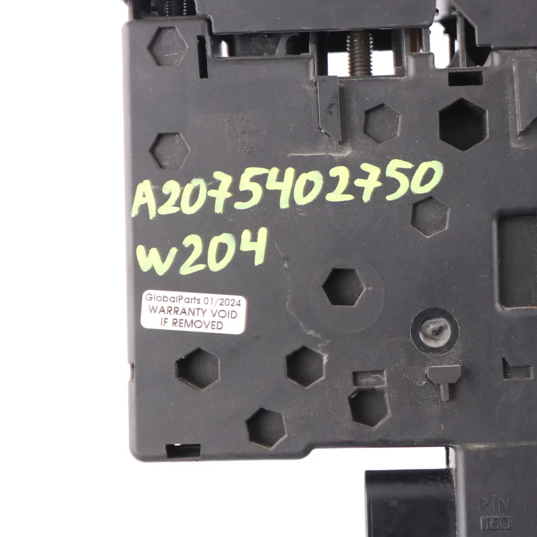 Fuse Box Mercedes W204 S204 Front Relay SAM Control Unit Module to with Part number A2075402750 Fuse Box Mercedes W204 S204 Front Relay SAM Control Unit Module - SKU rhd-A2075402750 - Part number A2075402750