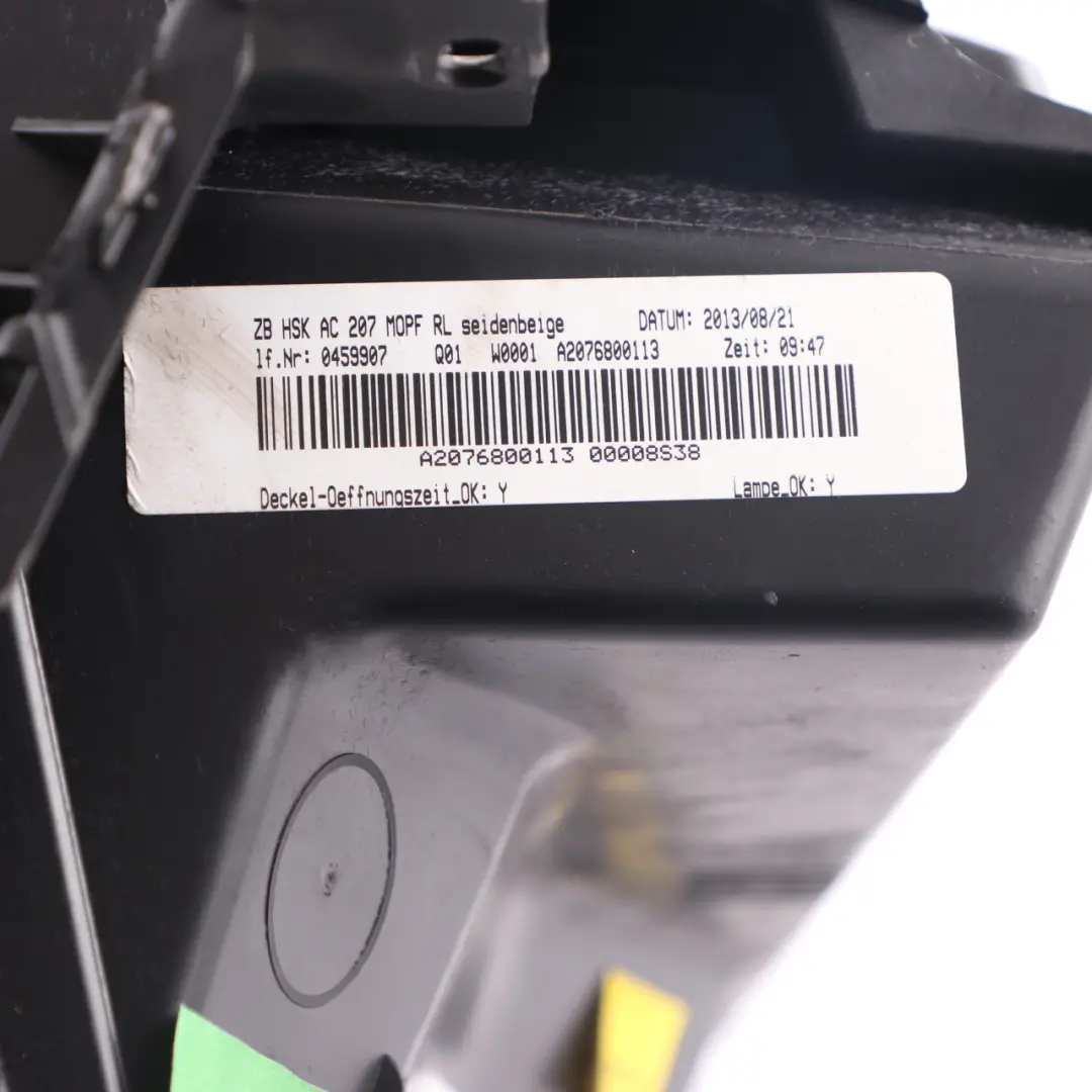 Dashboard Glove Mercedes W207 A207 C207 Box Storage Silky Beige to with Part number A2076800113 Dashboard Glove Mercedes W207 A207 C207 Box Storage Silky Beige - SKU rhd-A2076800113-1 - Part number A2076800113