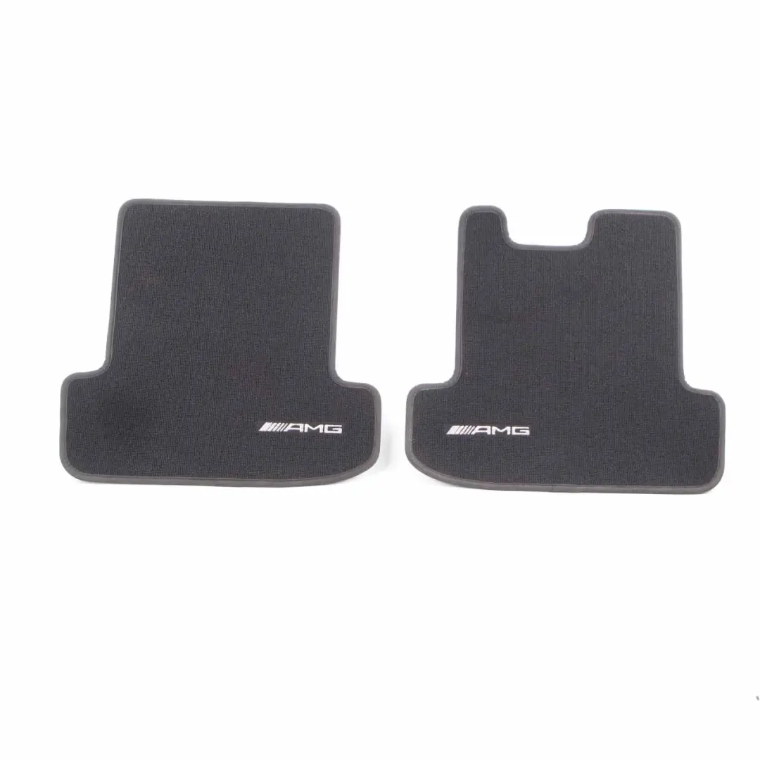 Mercedes W204 Floor Mats Set AMG Interior Rear Footwell Floor Covers - SKU rhd-A2076801203 - Part number A2076801203
