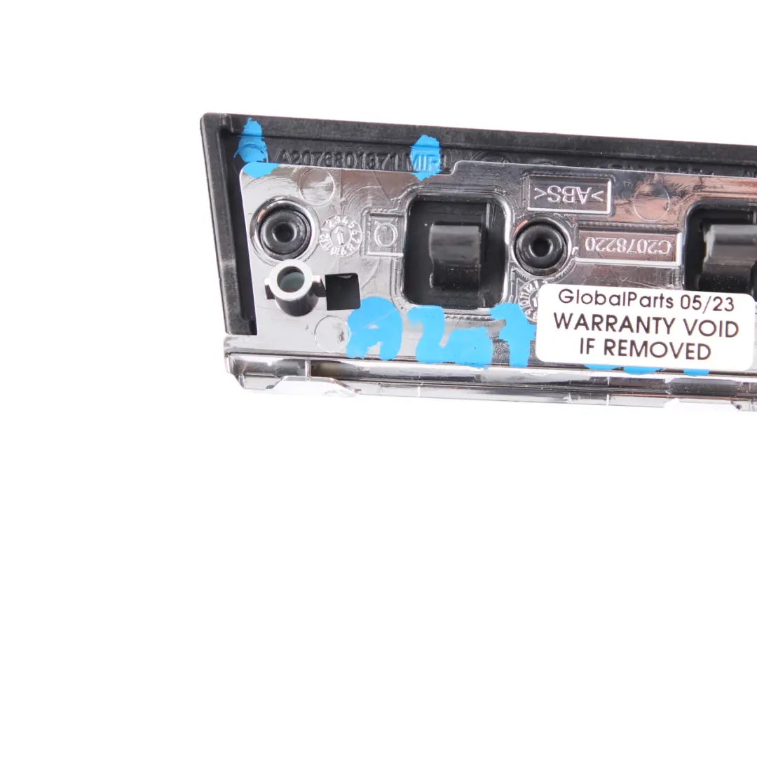 Dashboard Trim Mercedes W207 C207 Cover Dash Panel Brushed Aluminium to with Part number A2076801371 Dashboard Trim Mercedes W207 C207 Cover Dash Panel Brushed Aluminium - SKU rhd-A2076801371 - Part number A2076801371