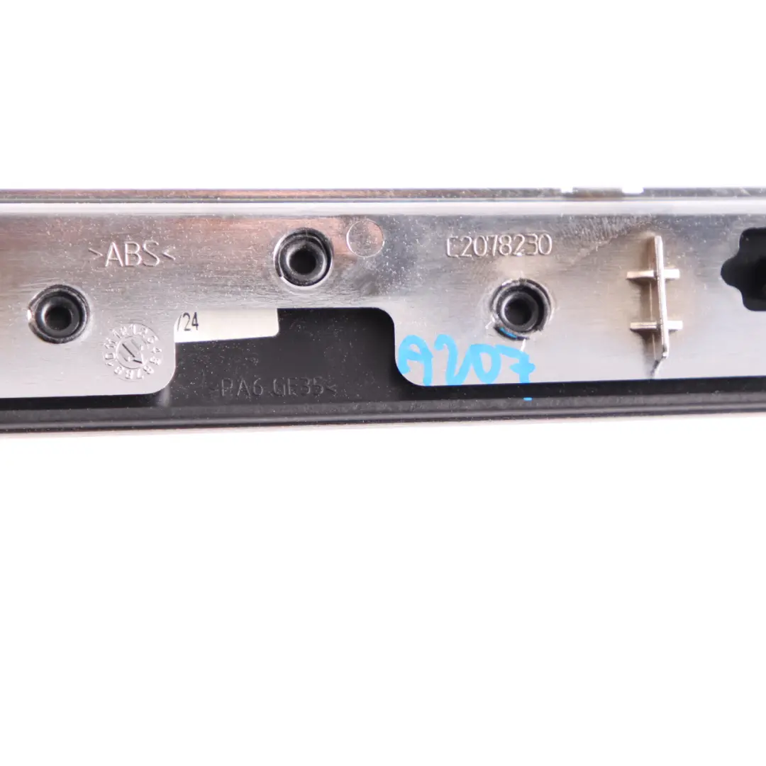 Dashboard Trim Mercedes W207 C207 Cover Dash Panel Brushed Alu to with Part number A2076801771 Dashboard Trim Mercedes W207 C207 Cover Dash Panel Brushed Alu - SKU rhd-A2076801771 - Part number A2076801771