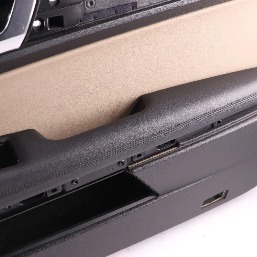  Door Card Mercedes A207 Cabrio Front Right O/S Door Trim Panel Beige Leather - SKU rhd-A2077200370-1 - Part number A2077200370