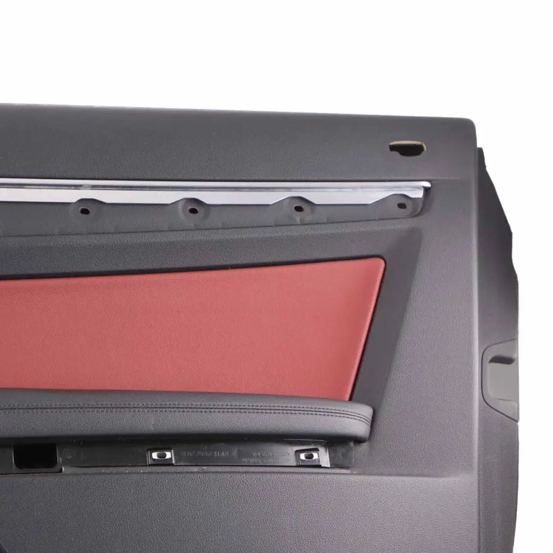  Door Card Mercedes A207 Cabrio Front Right O/S Door Trim Panel Cover Red Leather - SKU rhd-A2077200370 - Part number A2077200370