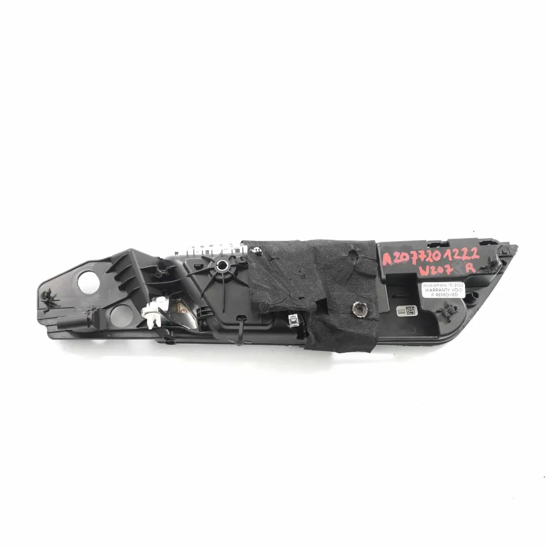Mercedes C207 Door Handle Interior Trim Front Right O/S Lock Switch - SKU rhd-A2077201222 - Part number A2077201222