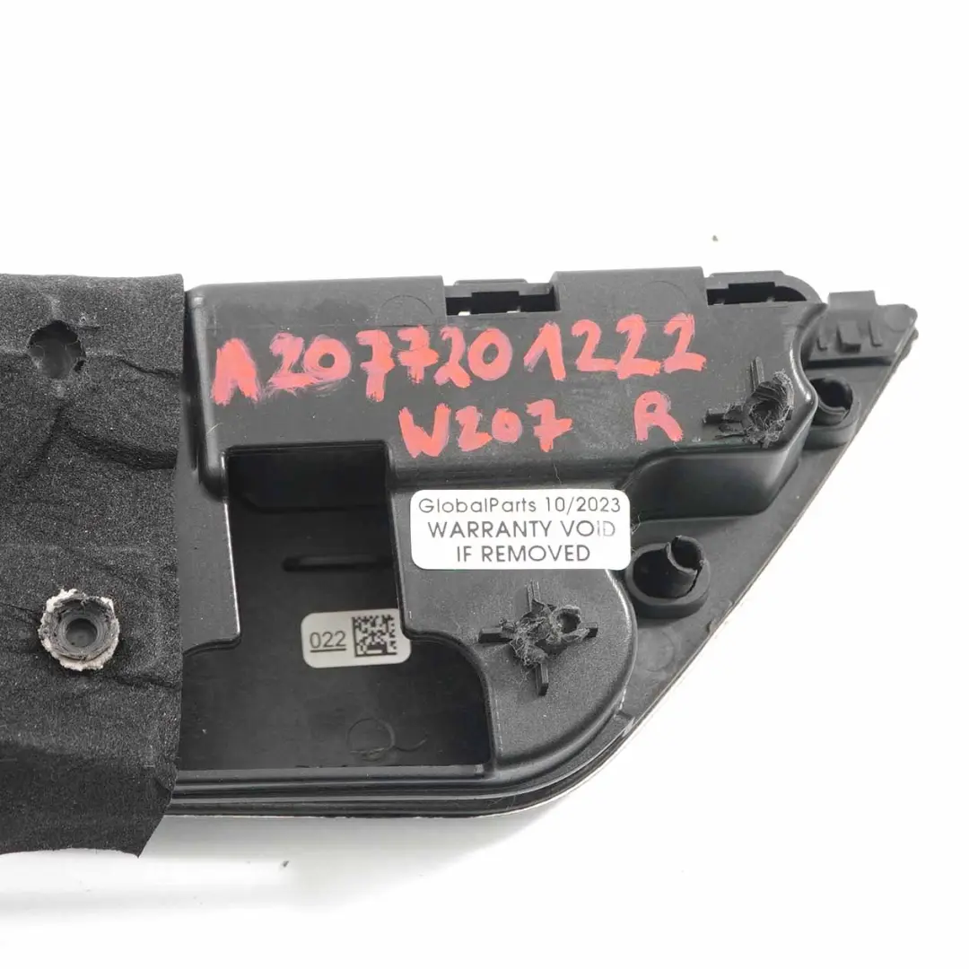 Door Handle Interior Trim Front Right O/S Lock Switch to Mercedes C207 with Part number A2077201222 Mercedes C207 Door Handle Interior Trim Front Right O/S Lock Switch - SKU rhd-A2077201222 - Part number A2077201222