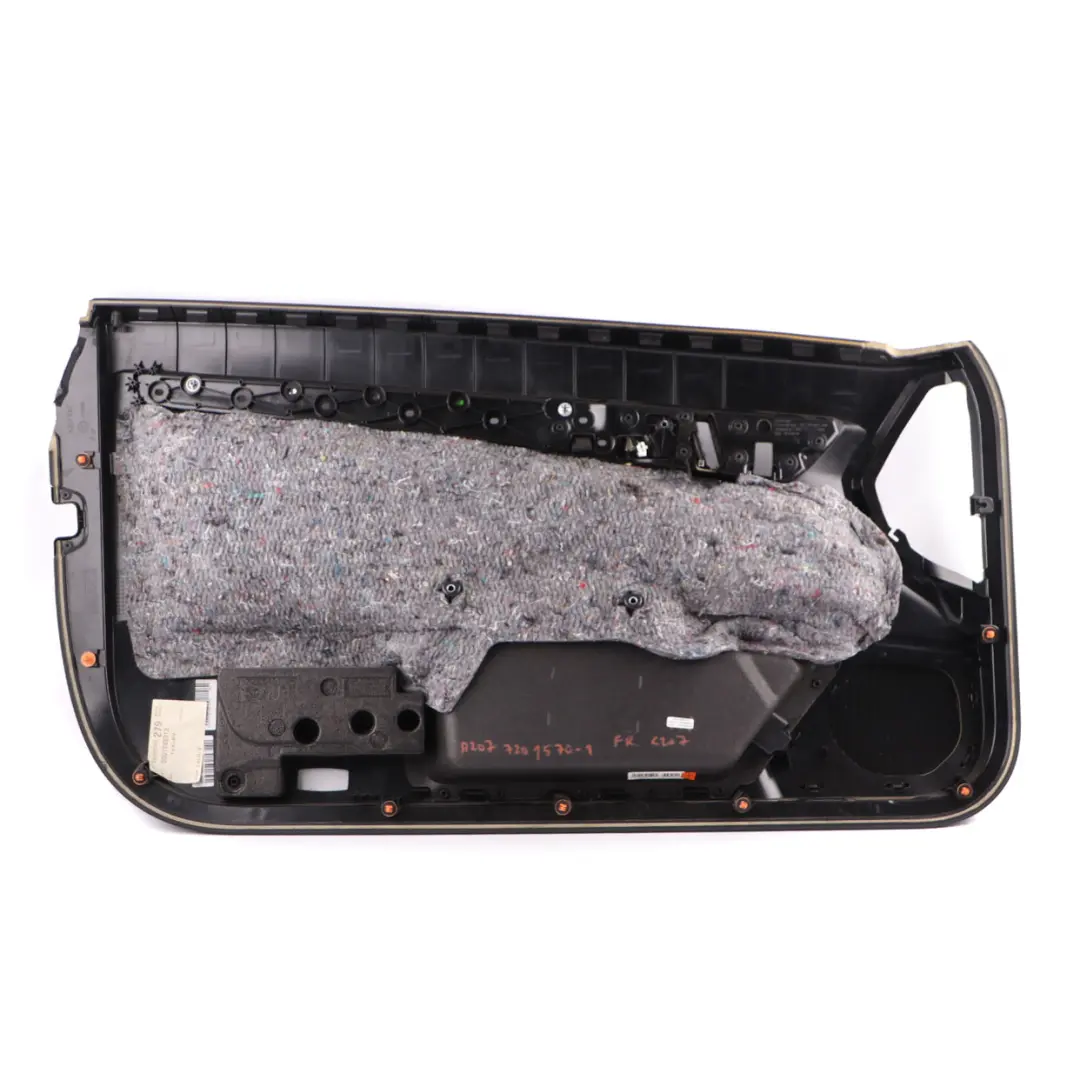 W207 Front Right O/S Door Card Imitation Leather Trim Panel to Mercedes with Part number A2077201570 Mercedes W207 Front Right O/S Door Card Imitation Leather Trim Panel - SKU rhd-A2077201570-1 - Part number A2077201570
