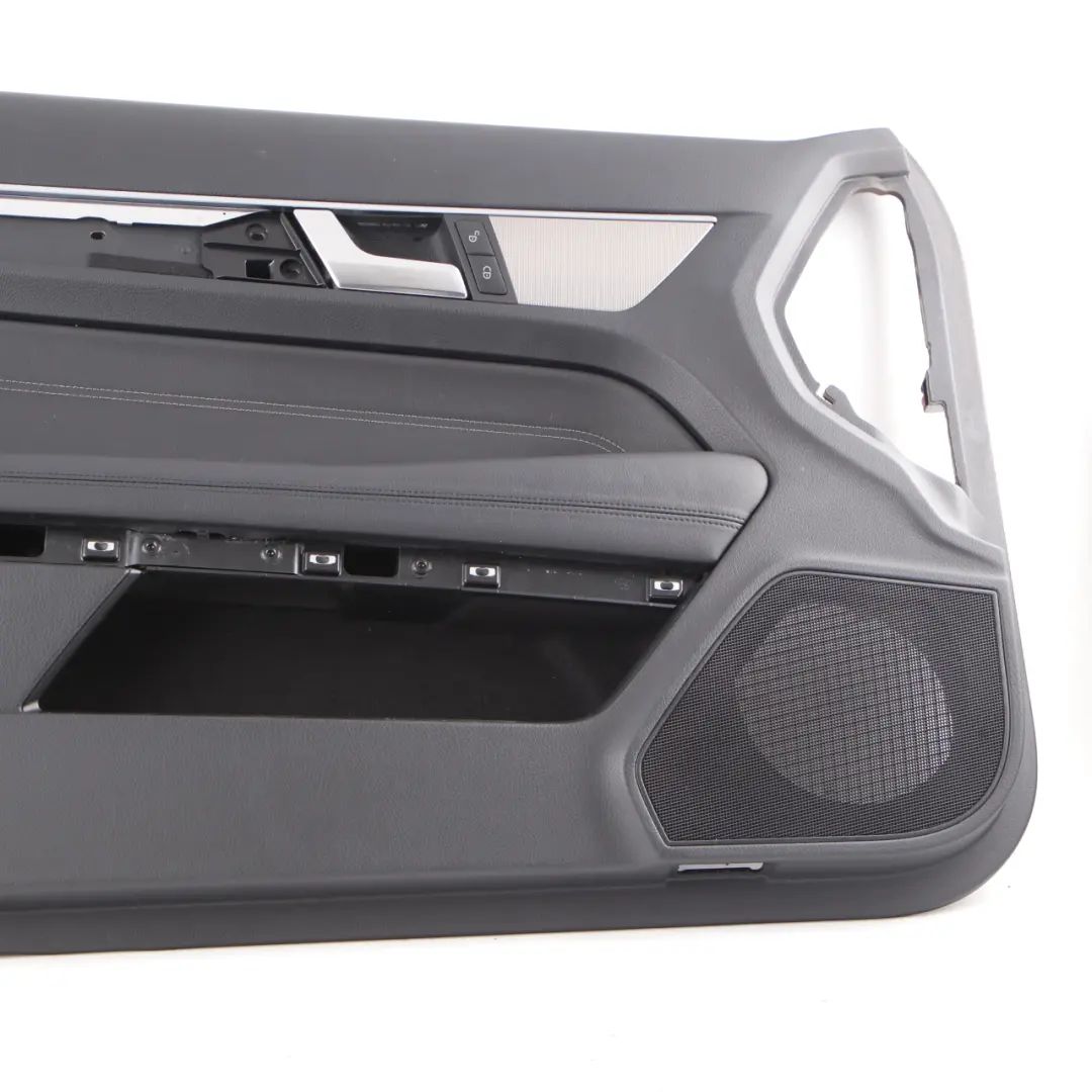 Door Card Front Left N/S Black Leather Trim Panel to Mercedes C207 Coupe with Part number A2077203170 Mercedes C207 Coupe Door Card Front Left N/S Black Leather Trim Panel - SKU rhd-A2077203170 - Part number A2077203170