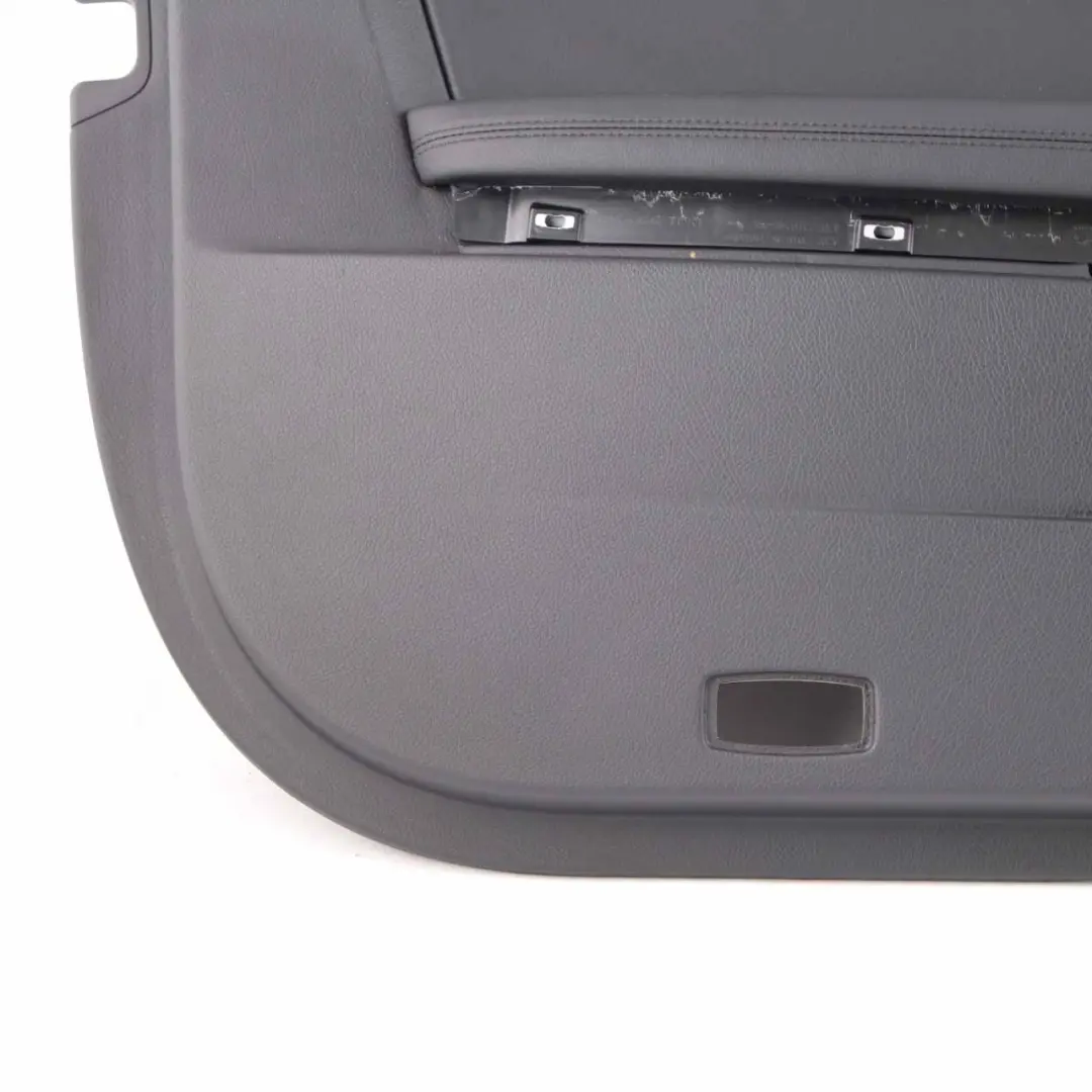 Mercedes C207 Coupe Door Card Front Left N/S Black Leather Trim Panel - SKU rhd-A2077203170 - Part number A2077203170