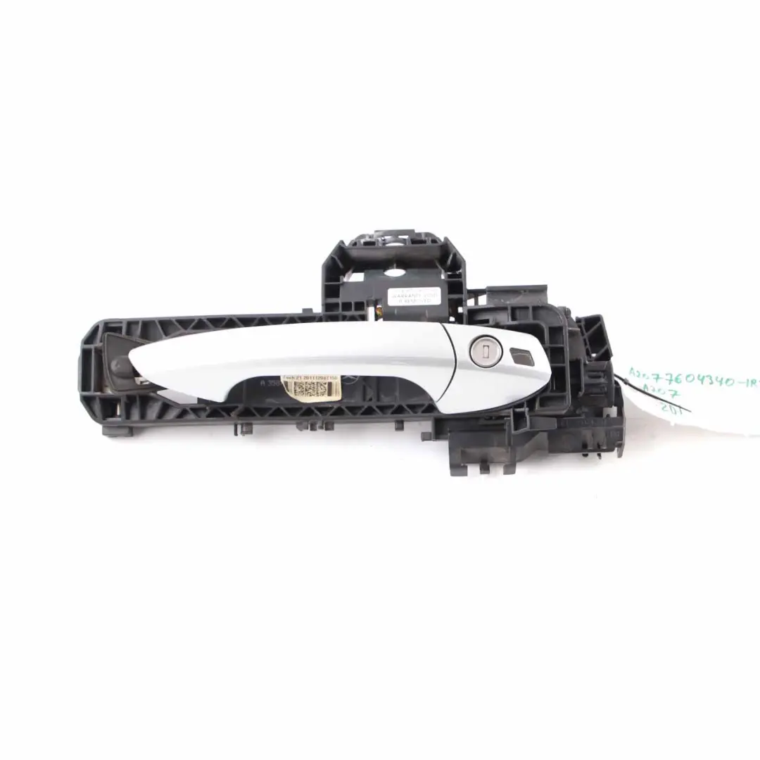 W207 Door Handle Grab Front Right O/S Iridium Bright Silver A2047602234 to Mercedes with Part number A2077604340 Mercedes W207 Door Handle Grab Front Right O/S Iridium Bright Silver A2047602234 - SKU rhd-A2077604340-IRS - Part number A2077604340