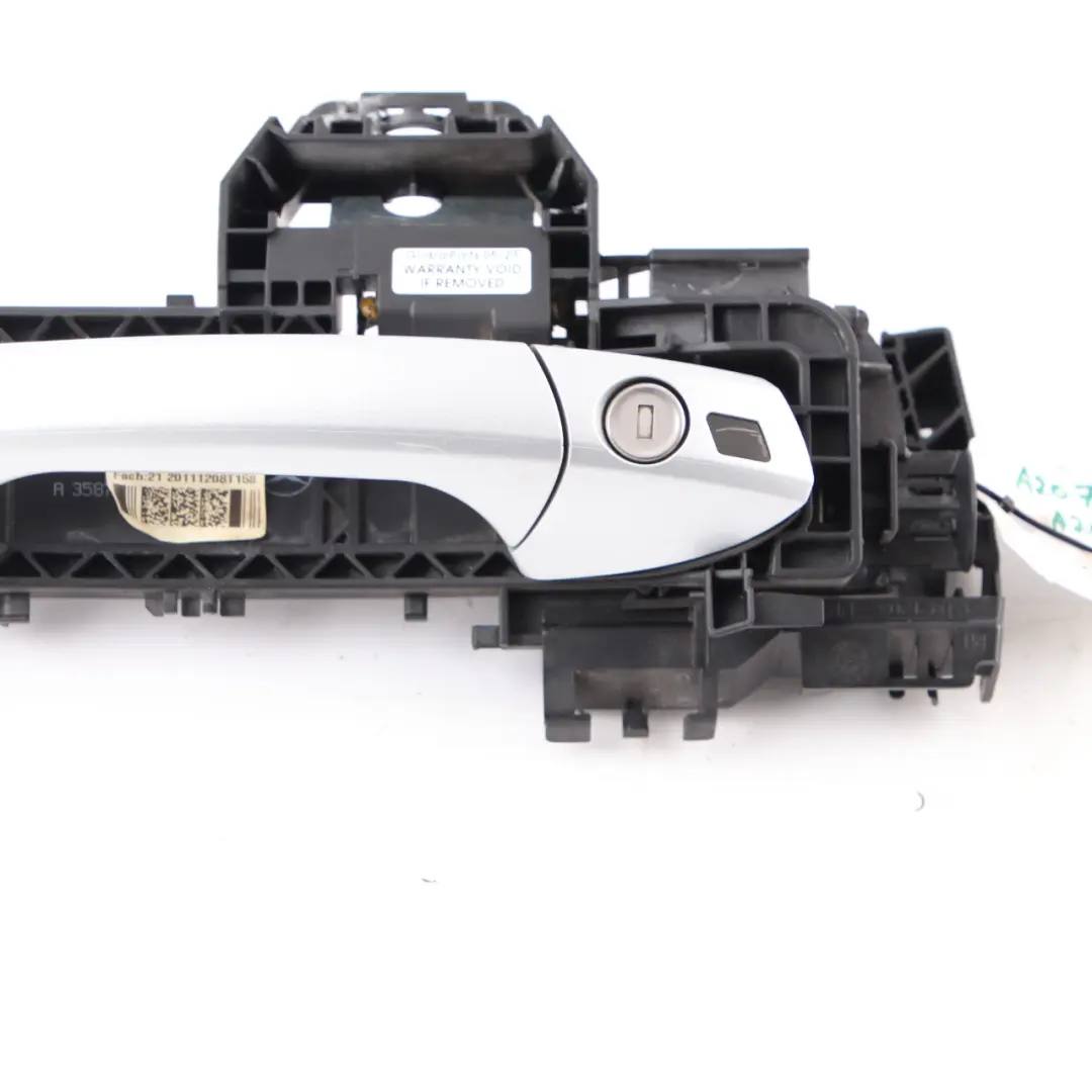 Mercedes W207 Door Handle Grab Front Right O/S Iridium Bright Silver A2047602234 - SKU rhd-A2077604340-IRS - Part number A2077604340