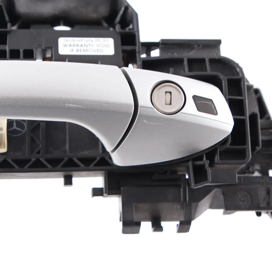 Mercedes W207 Door Handle Grab Front Right O/S Iridium Bright Silver A2047602234 - SKU rhd-A2077604340-IRS - Part number A2077604340