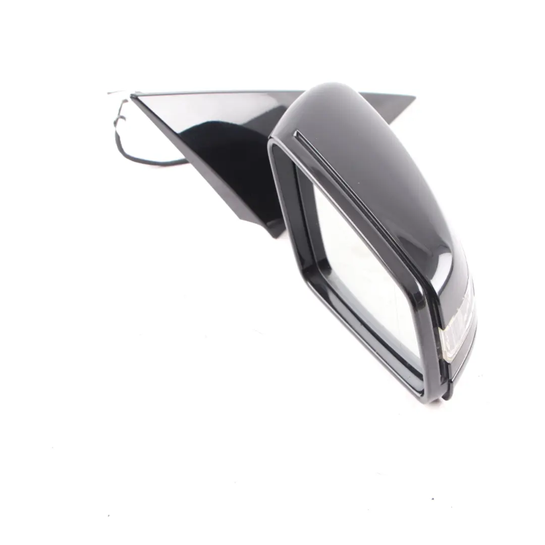 Mercedes W207 Wing Mirror Door Right O/S Power Fold Auto Dip Obsidian Black 197 - SKU rhd-A2078100200-OB - Part number A2078100200