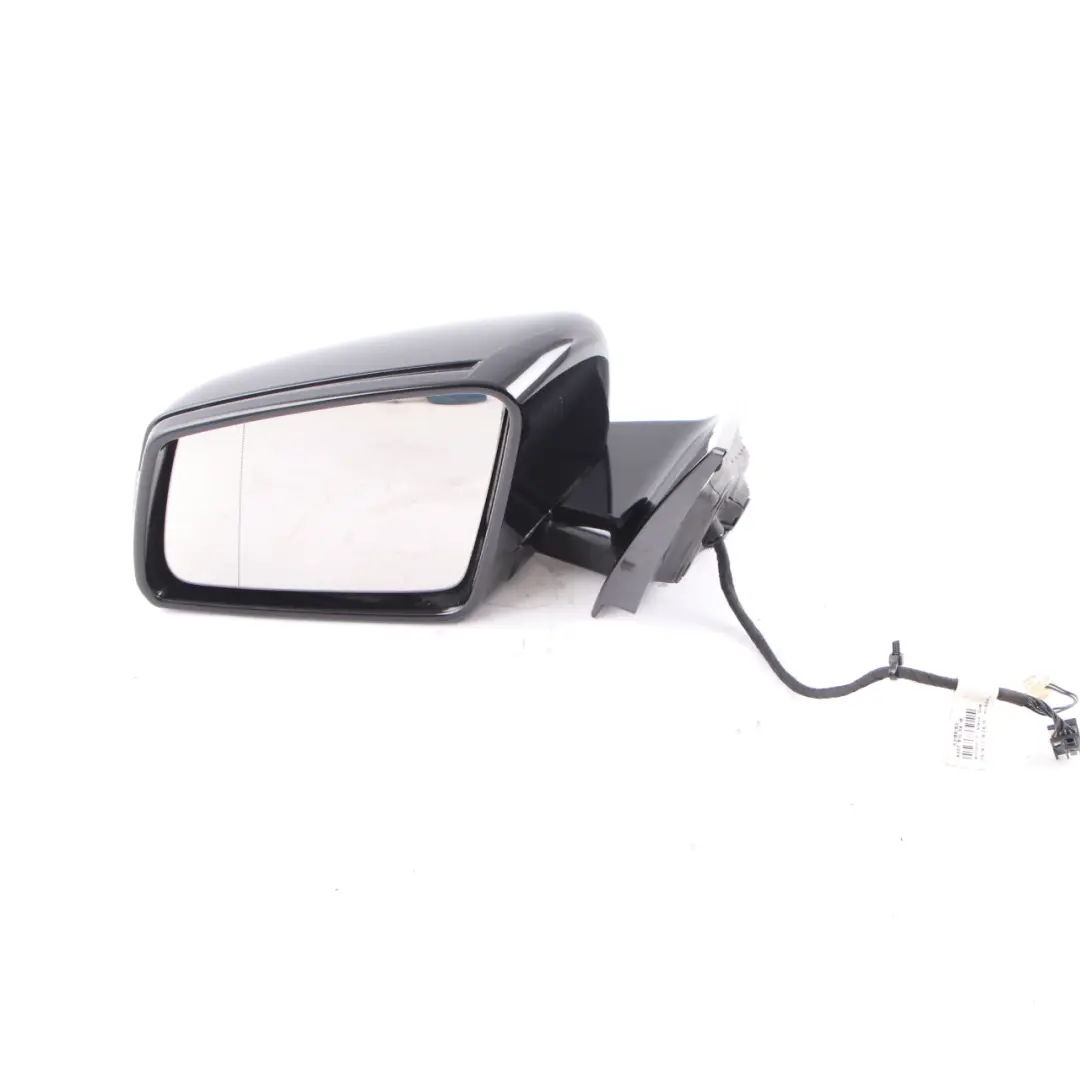 Mercedes W207 Wing Mirror Door Left N/S Power Fold Auto Dip Obsidian Black 197 - SKU rhd-A2078100500-OB - Part number A2078100500