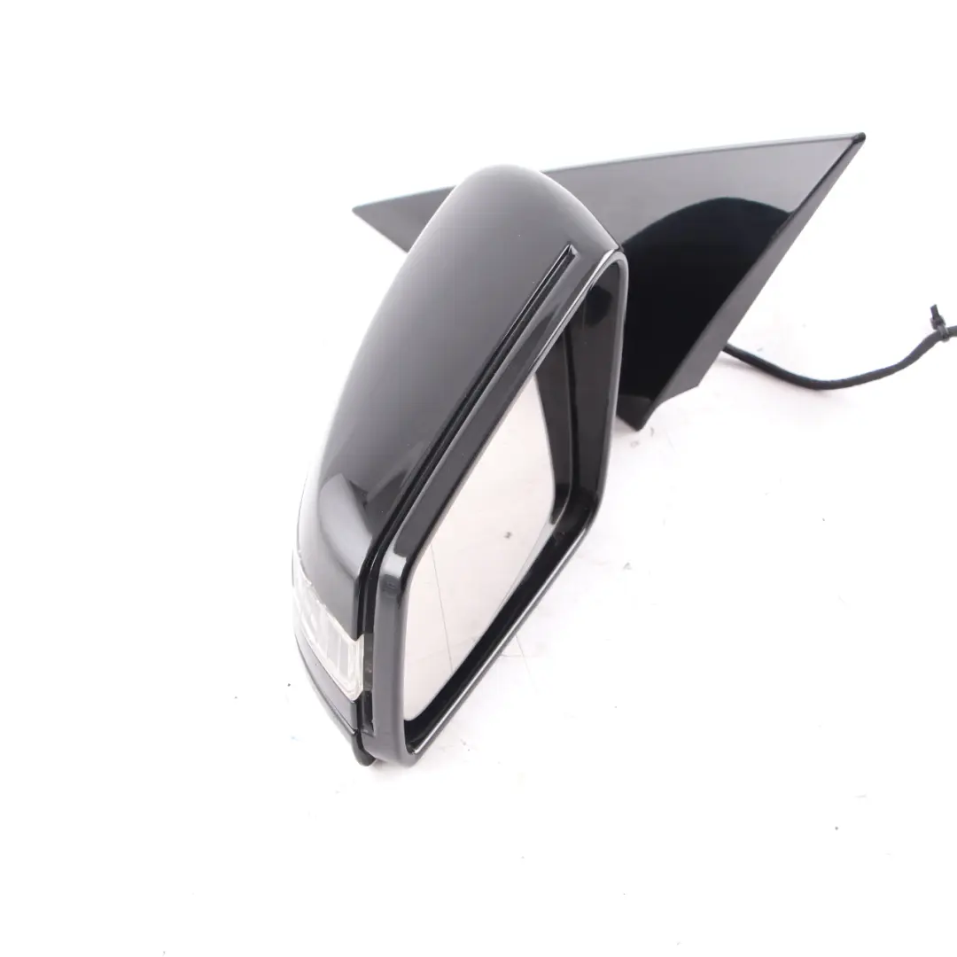 Mercedes W207 Wing Mirror Door Left N/S Power Fold Auto Dip Obsidian Black 197 - SKU rhd-A2078100500-OB - Part number A2078100500