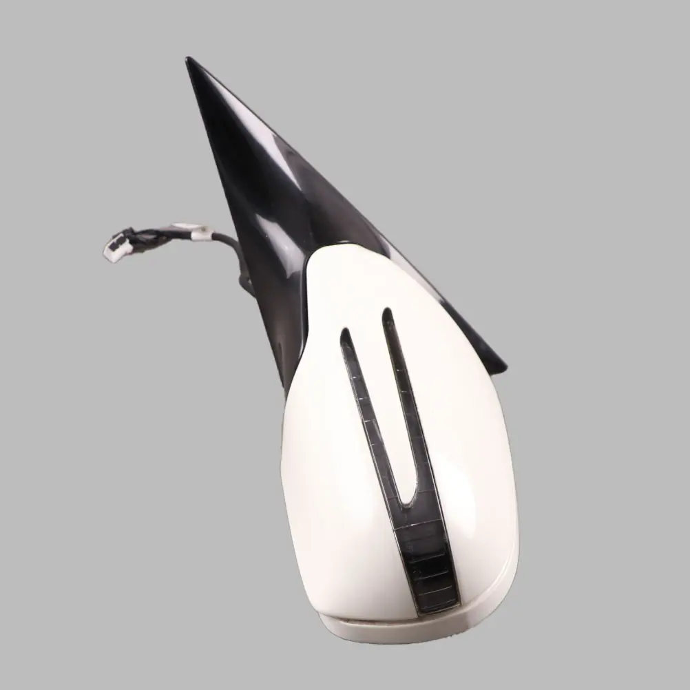 Mercedes C207 Wing Mirror Door Left N/S Auto Dip Calcite White 650 - SKU rhd-A2078100576-CW - Part number A2078100576